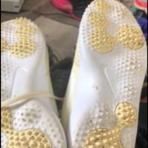 Two pair of nikes harder worn